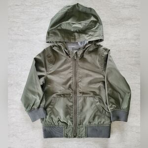 Old Navy Green Hooded Jacket